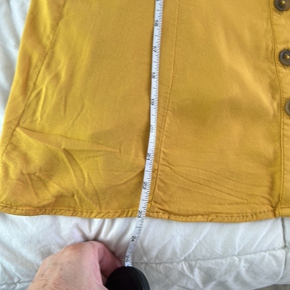 TORRID sz 2 TANK TOP MUSTARD YELLOW SWEETHEART NECKLINE ADJUSTABLE STAPS - Picture 12 of 12